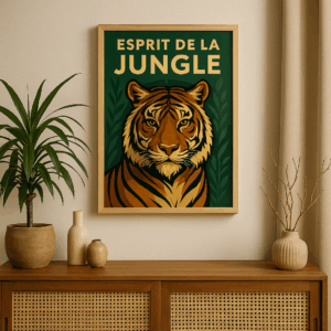 Affiche déco « Puissance Sauvage »