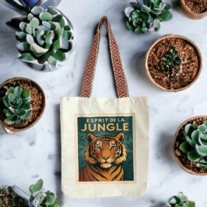 Tote Bag “Wild & Stylé” JUNGLE